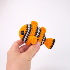 Coral the Clownfish amigurumi by Theresas Crochet Shop