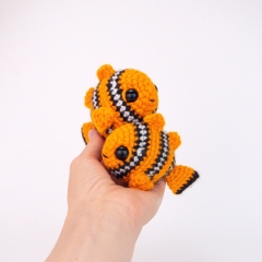 Coral the Clownfish amigurumi pattern by Theresas Crochet Shop