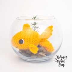 Gilly the Goldfish amigurumi by Theresas Crochet Shop
