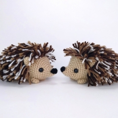 Heath the Hedgehog amigurumi pattern by Theresas Crochet Shop