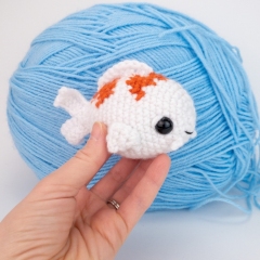 Kiki the Koi amigurumi pattern by Theresas Crochet Shop