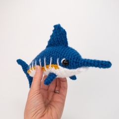Monty the Marlin amigurumi by Theresas Crochet Shop