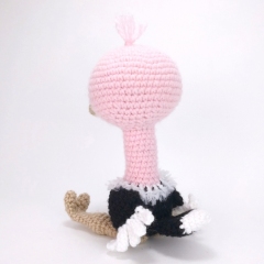Olive the Ostrich amigurumi by Theresas Crochet Shop