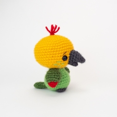 Pedro and Pip the Parrot Pals amigurumi by Theresas Crochet Shop