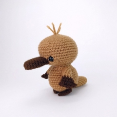 Percy the Platypus amigurumi pattern by Theresas Crochet Shop