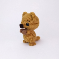 Quinn the Quokka amigurumi pattern by Theresas Crochet Shop