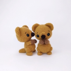 Quinn the Quokka amigurumi pattern by Theresas Crochet Shop