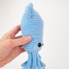 Seymour the Squid amigurumi pattern by Theresas Crochet Shop