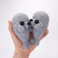 Sydney the Seal amigurumi pattern by Theresas Crochet Shop