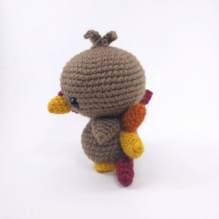 Terrence the Turkey amigurumi by Theresas Crochet Shop