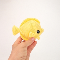 Yolly the Yellow Tang amigurumi pattern by Theresas Crochet Shop