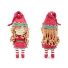 Christmas Elf amigurumi by RoKiKi