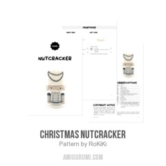 Christmas Nutcracker amigurumi pattern by RoKiKi