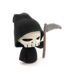 Grim Reaper amigurumi pattern by RoKiKi