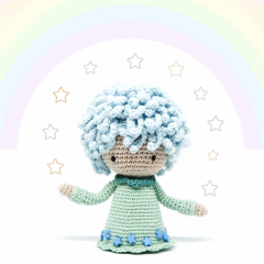 Star Girl amigurumi pattern by RoKiKi