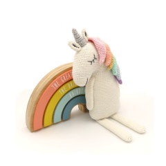 Unicorn amigurumi pattern by RoKiKi