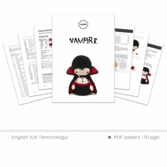 Vampire amigurumi by RoKiKi