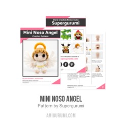 Mini Noso Angel amigurumi pattern by Supergurumi