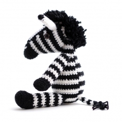 Farah the Zebra amigurumi pattern by YukiYarn Designs