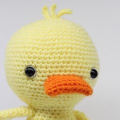 Quigley the Duck amigurumi pattern by Hello Yellow Yarn