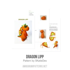 Dragon Lipp amigurumi pattern by SKatieDes