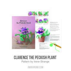 Clarence The Peckish Plant  amigurumi pattern by Irene Strange