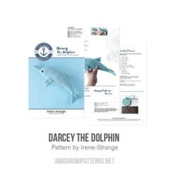 Darcey The Dolphin  amigurumi pattern by Irene Strange