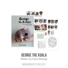 George The Koala amigurumi pattern by Irene Strange