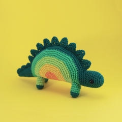 Horace The Stegosaurus amigurumi by Irene Strange