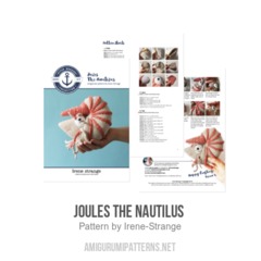 Joules The Nautilus  amigurumi pattern by Irene Strange