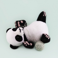 Lulu The Panda amigurumi pattern by Irene Strange