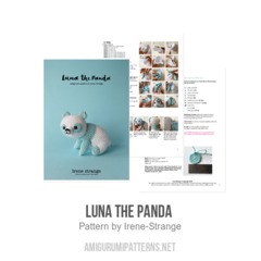 Luna The Panda  amigurumi pattern by Irene Strange