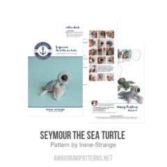Seymour The Sea Turtle  amigurumi pattern by Irene Strange