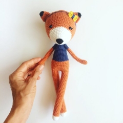 Bianca, the fox amigurumi by Manuska
