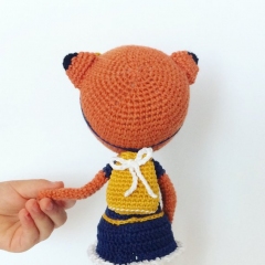 Bianca, the fox amigurumi pattern by Manuska