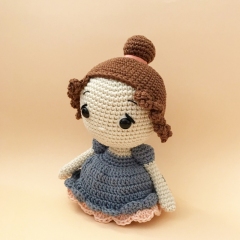 Jane Austen amigurumi by Manuska