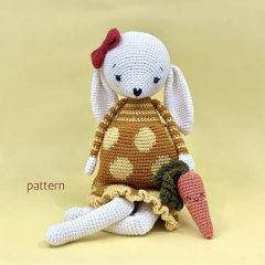 Poppy, the bunny amigurumi pattern by Manuska