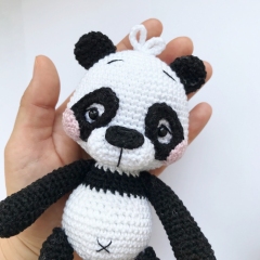 Boomer the little Panda amigurumi pattern by zipzipdreams