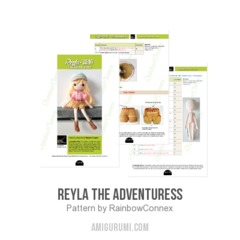 Reyla The Adventuress amigurumi pattern by RainbowConnex