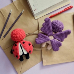 Insect Dolls. Set of 6 patterns amigurumi pattern by Nelly Handmade