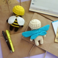 Insect Dolls. Set of 6 patterns amigurumi by Nelly Handmade