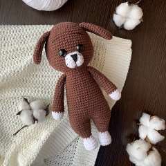 Mika the Puppy amigurumi pattern by Nelly Handmade