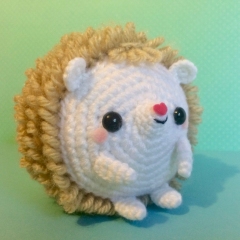 Hedgie Super Cute Hedgehog amigurumi by Sugar Pop Crochet