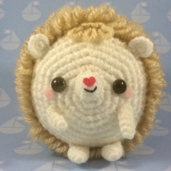 Hedgie Super Cute Hedgehog amigurumi pattern by Sugar Pop Crochet