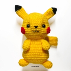 Pikachu (The Detective) amigurumi pattern by Sundot Attack