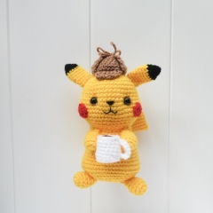 Pikachu (The Detective) amigurumi pattern by Sundot Attack