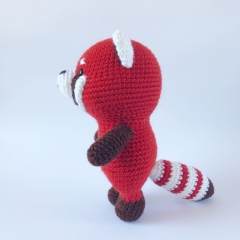 Rudy red panda amigurumi by Sundot Attack