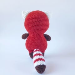 Rudy red panda amigurumi pattern by Sundot Attack