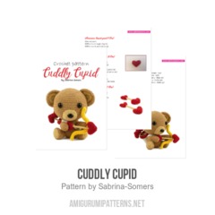 Cuddly Cupid amigurumi pattern by Sabrina Somers