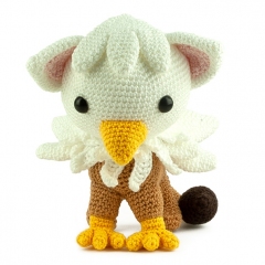 Griffy the griffin amigurumi pattern by Sabrina Somers